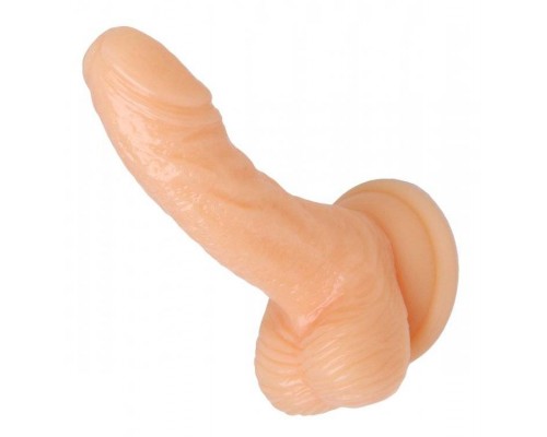 Фаллоимитатор Silicone 4 Inch Realistic Suction Cup Mini Dildo- Flesh 10,2х3 см