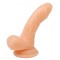 Фаллоимитатор Silicone 4 Inch Realistic Suction Cup Mini Dildo- Flesh 10,2х3 см