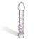 Двойной фаллоимитатор Glass Spiral Staircase Full Glass Dildo, 12,7х3,7 см