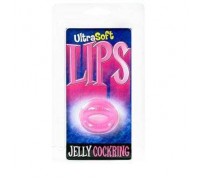 Эрекционное кольцо Lips Ultra Soft Jelly Cockring