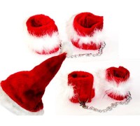 Секси набор Fetish Fantasy Xmas Plush Cuff Set