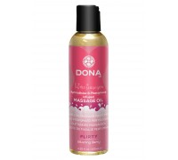 Массажное масло с ароматом ягод Dona Massage Oil Blushing Berry, 110 мл