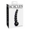 Анальная пробка Icicles No 66 Black, 12х3,5 см