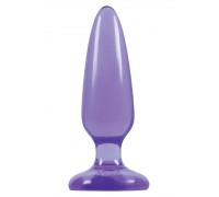 Анальная пробка Pleasure Plug Small, 10х3,5 см (пурпурный)