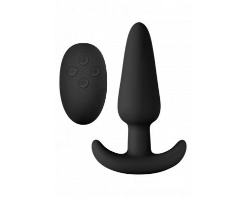 NS Novelties Renegade Rumble Wireless Plug - анальная пробка с дистанционным управлением, 10х3,7 см