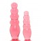 Набор анальных пробок Anal Delight Trainer Kit, 2 шт (прозрачный)