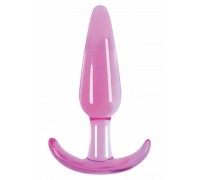 Анальный стимулятор Jelly Rancher T-Plug Smooth 8х3 см. (розовый)