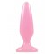 NS Novelties Firefly Pleasure Plug Small - анальная пробка светящаяся в темноте (голубая), 8,1х4 см