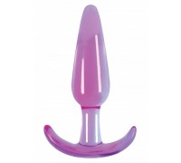 Анальный стимулятор Jelly Rancher T-Plug Smooth 8х3 см. (пурпурный)