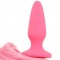 Ns Novelties Unicorn Tails Pastel Анальная пробка с хвостиком (розовый), 8,4х3,2 см