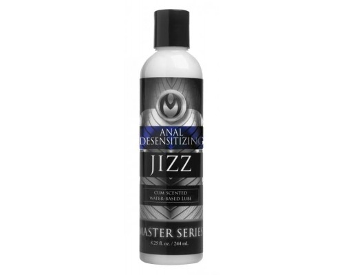 Jizz Cum Scented Desensitizing Lube - обезболивающая смазка с запахом спермы, 244 мл.