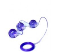 Анальные шарики Peak Pearls, 15Х2,5 см (голубой)