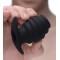 Hive Ass Tunnel Silicone Ribbed Hollow Anal Plug - Small - малый анальный тоннель, 6.8х4.4 см.