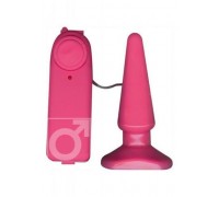 Анальный вибратор Funky Buttplug, 8,5Х3 см (розовый)