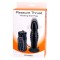 Seven Creations Pleasure Thrust Vibrating Butt Plug - анальная вибропробка с толчковыми движениями, 14х4 см