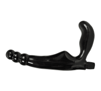 Безремневой страпон с вибрацией Gal Pal, 17х3 см (черный)