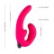 Fun Factory Sharevibe - безремневой страпон с вибрацией, 12.2х2 см (розовый)