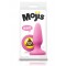 NS Novelties Mojis Plug #SHT Medium - средняя анальная пробка, 8х3,7 см (черный)