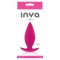 NS Novelties Inya Spades Medium - средняя анальна пробка, 10х3,8 см (розовый)