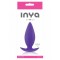 NS Novelties Inya Spades Medium - средняя анальна пробка, 10х3,8 см (розовый)