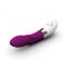 Lelo Iris - рельефный вибратор для точки G, 22х3.6 см (голубой)