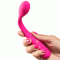 Cosmopolitan Bendable Love Vibrator Purple - гибкий вибратор, 19,3х3,8 см (розовый)