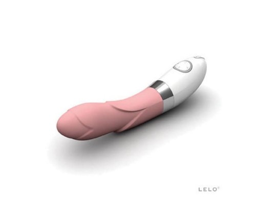 Lelo Iris - рельефный вибратор для точки G, 22х3.6 см (розовый)