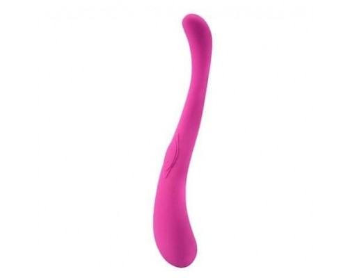 Topco Sales UltraZone, Celeste 9X Silicone Double G-Spot Vibrator - двусторонний вибромассажер точки-G, 10х2.5 см