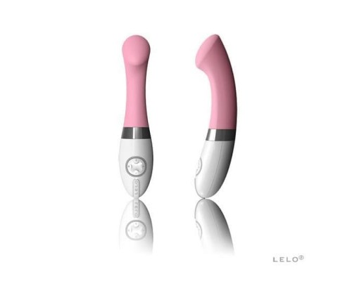 Lelo Gigi - Вибратор для точки G, 17.5х3.5 см (розовый)