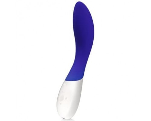 Lelo Mona Wave - уникальный вибратор для точки G с движущейся головкой, 23х3,4 см (синий)