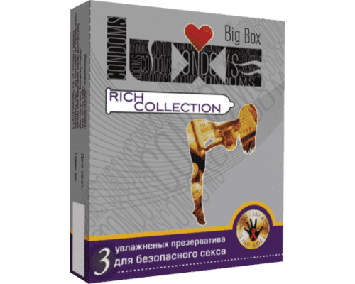 Презервативы Luxe №3 Big Box Rich Collection