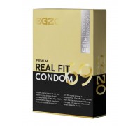 EGZO Real Fit№3 - анатомические облегающие презервативы