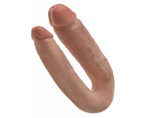 Pipedream King Cock U-Shaped Double Trouble L двойной фаллоимитатор 17.8х4.3 см.