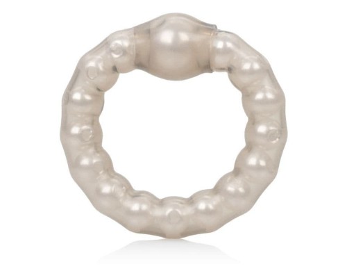 Кольцо на пенис Pearl Beaded Prolong Ring (серый)