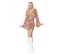 Leg Avenue Hippie Chick LEG83502M/L - Яркое платье M/L, (мульти)