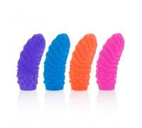 CalExotics Silicone Finger Swirls набор насадок 5.75х2.5 см.