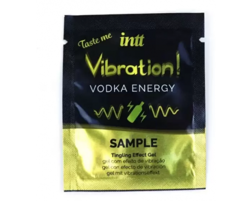 Intt Vibration Vodka - жидкий вибратор со вкусом водки, 2 мл