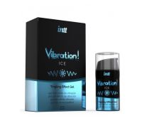 Intt Vibration Ice - жидкий вибратор со вкусом мяты, 15 мл