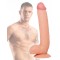 Raging Cockstars Just Bang Jack 8.5 Inch Realistic Dildo - длинный фаллоимитатор, 20,3х4,5 см