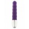 Мини-вибратор Discretion Ribbed Vibrator 11х2 см. (красный)