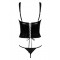 Эротический комплект Obsessive Darksy corset (L/XL)