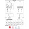 Сексуальный кружевной комплект с поясом для чулок Obsessive 828-SEG-1 (S/M)