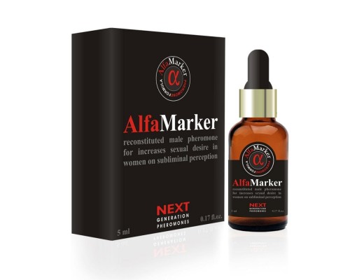 Ароматная эссенция с феромонами для мужчин AlfaMarker for Men, 5 мл