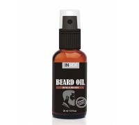 Inside Beard Oil средство для бороды с маслом макадами и запахом Мускуса и Бренди 30 мл.