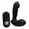 Xr Brands 7X P-MILKER Silicone Prostate Stimulator with Milking Bead - массажер простаты,(черный) 9.2х3.3