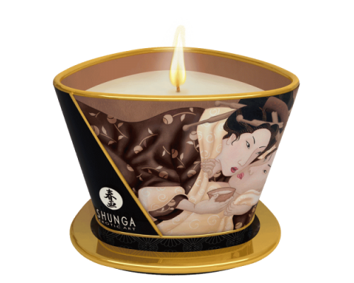 Массажная свеча Shunga Candle, 170 мл (Шоколад)