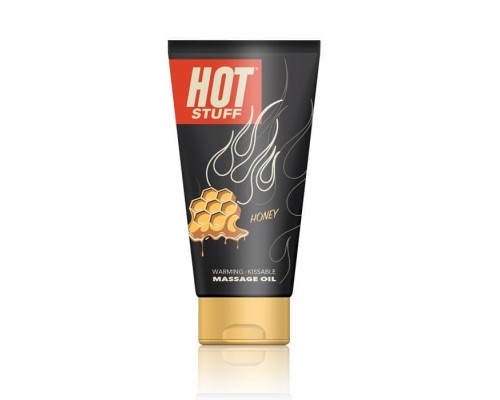 Topco Sales Hot Stuff Warming Oil honey - массажное масло на водной основе с ароматом меда, 177 мл
