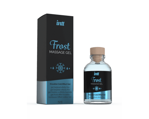 Intt Frost Gel - съедобный массажный гель мята, 30 мл