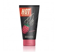 Topco Sales Hot Stuff Warming Oil Raspberry - массажное масло на водной основе с ароматом малины, 177 мл
