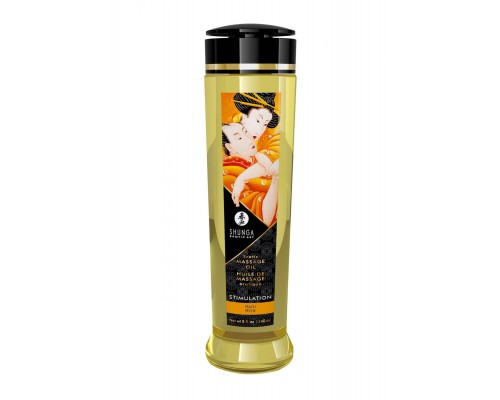 Shunga Erotic Massage Oil Peach - массажное масло с ароматом персика, 240 мл